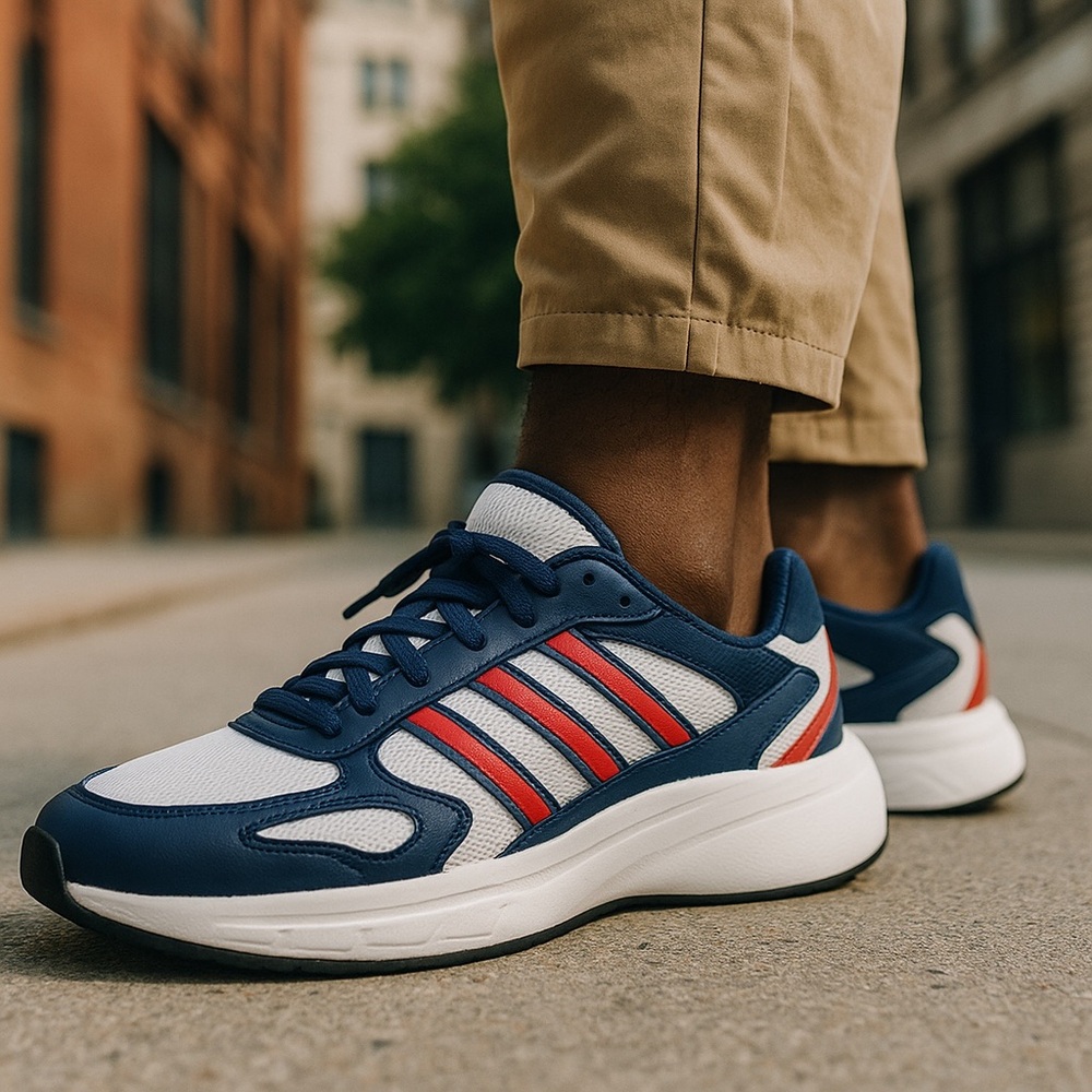 adidas Eclyptix 2000 Men Shoes -Grey/Navy cloud foam size 8.5 NEW